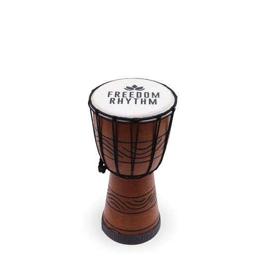 Small Pro Djembe Drum - Freedom Rhythm (high) - Small 30cm (15cm Diia)