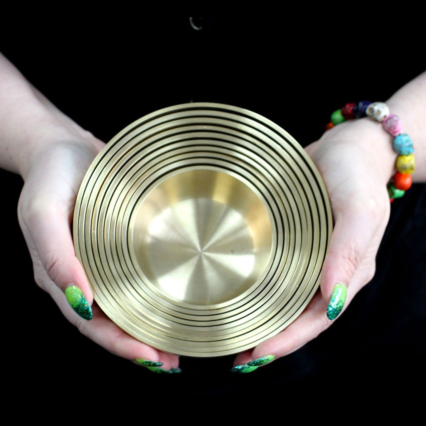 10 varpelio formos metalinių dubenėlių rinkinys