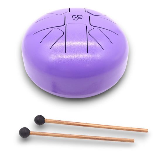 Steel Tongue Happy Drum - Om Violet 22x16cm