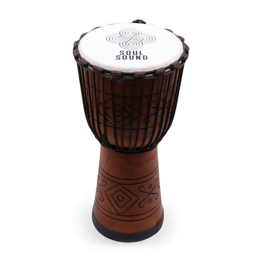 Large Pro Djembe Drum - Soul Sound (low) - 50cm (22cm Diia)