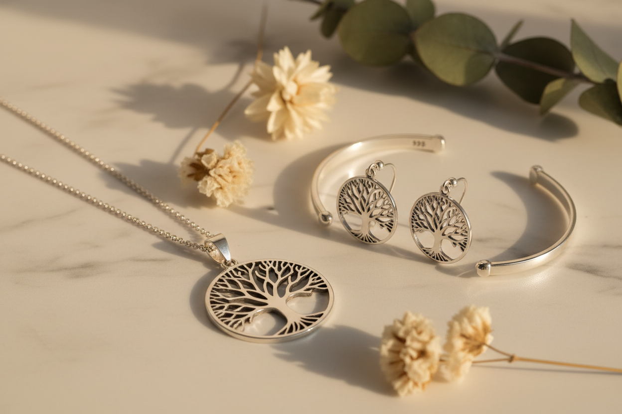 Tree of Life 925 Silver Jewellery