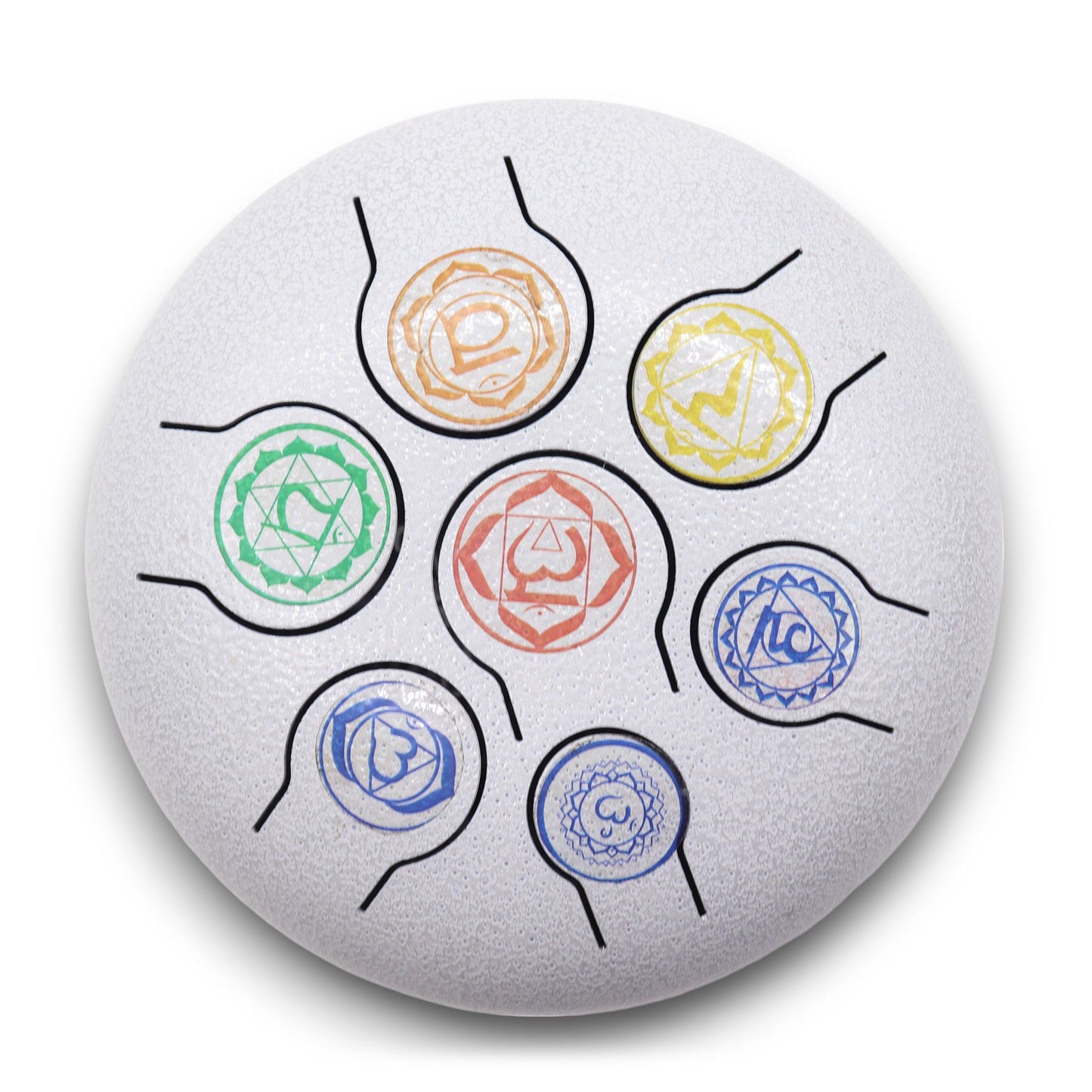 Steel Tongue Happy Drum - 7 Chakra 18cm