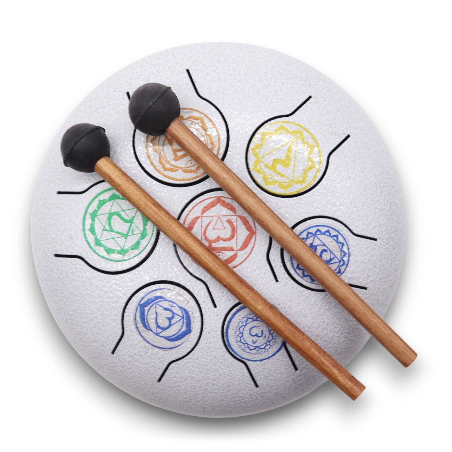Steel Tongue Happy Drum - 7 Chakra 18cm