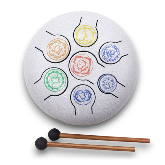 Steel Tongue Happy Drum - 7 Chakra 18cm