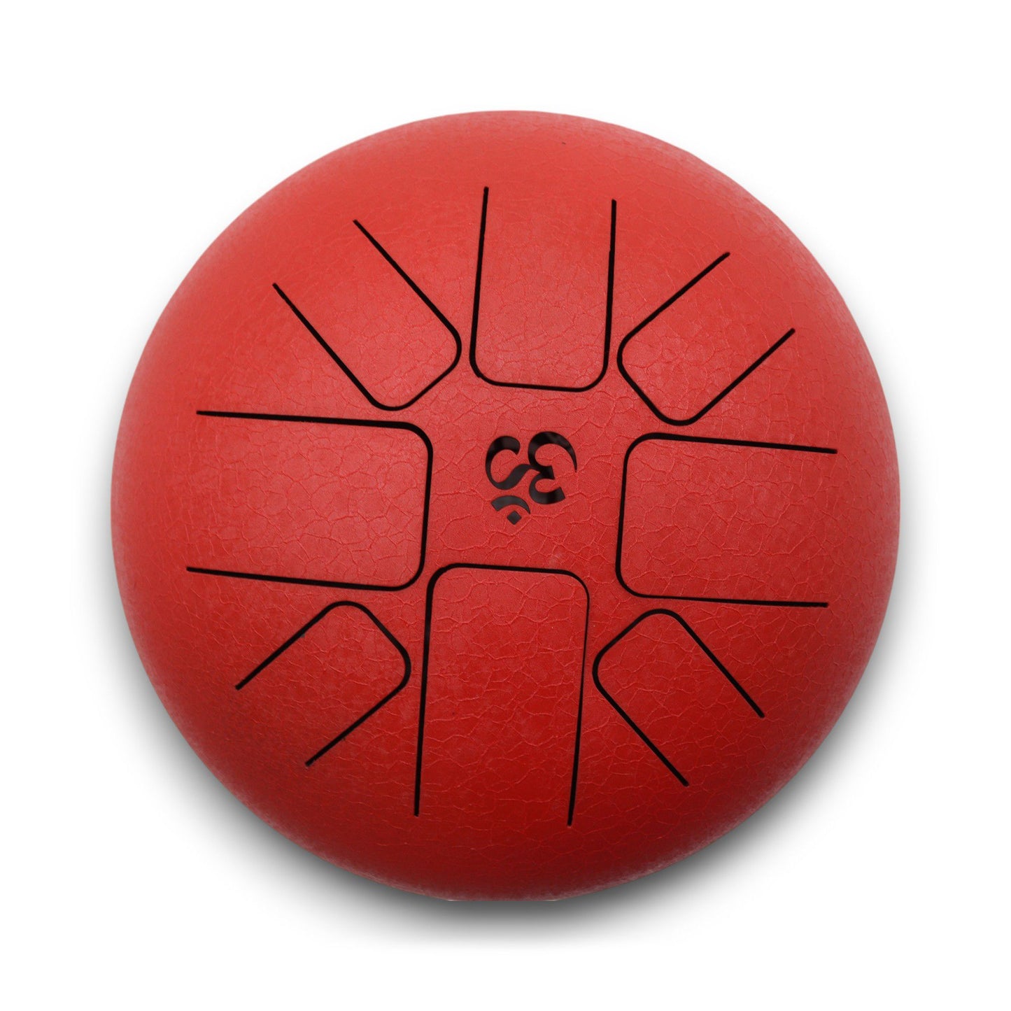 Steel Tongue Happy Drum - Om Red 22x16cm