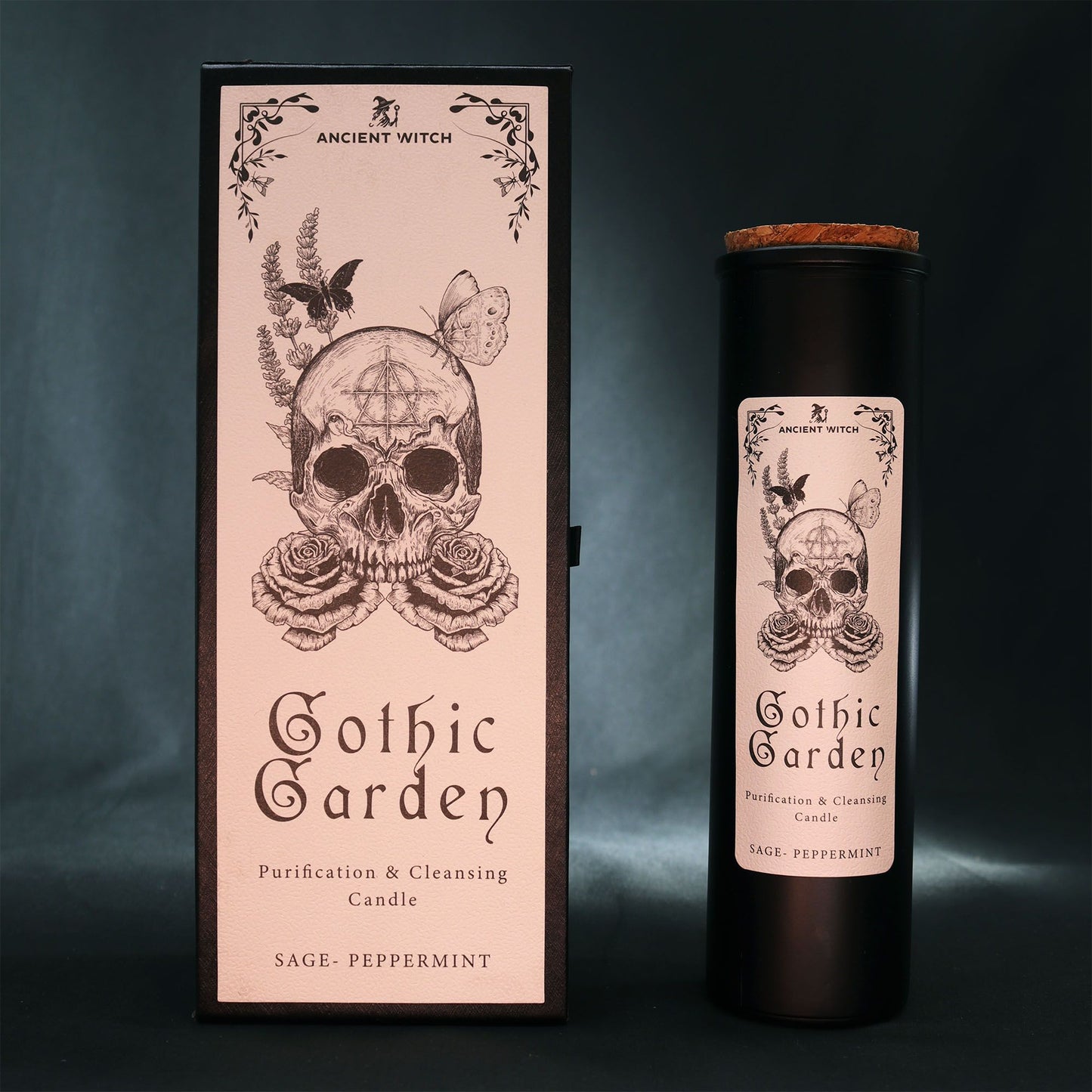 Ancient Witch Purification Candles - Gothic Garden