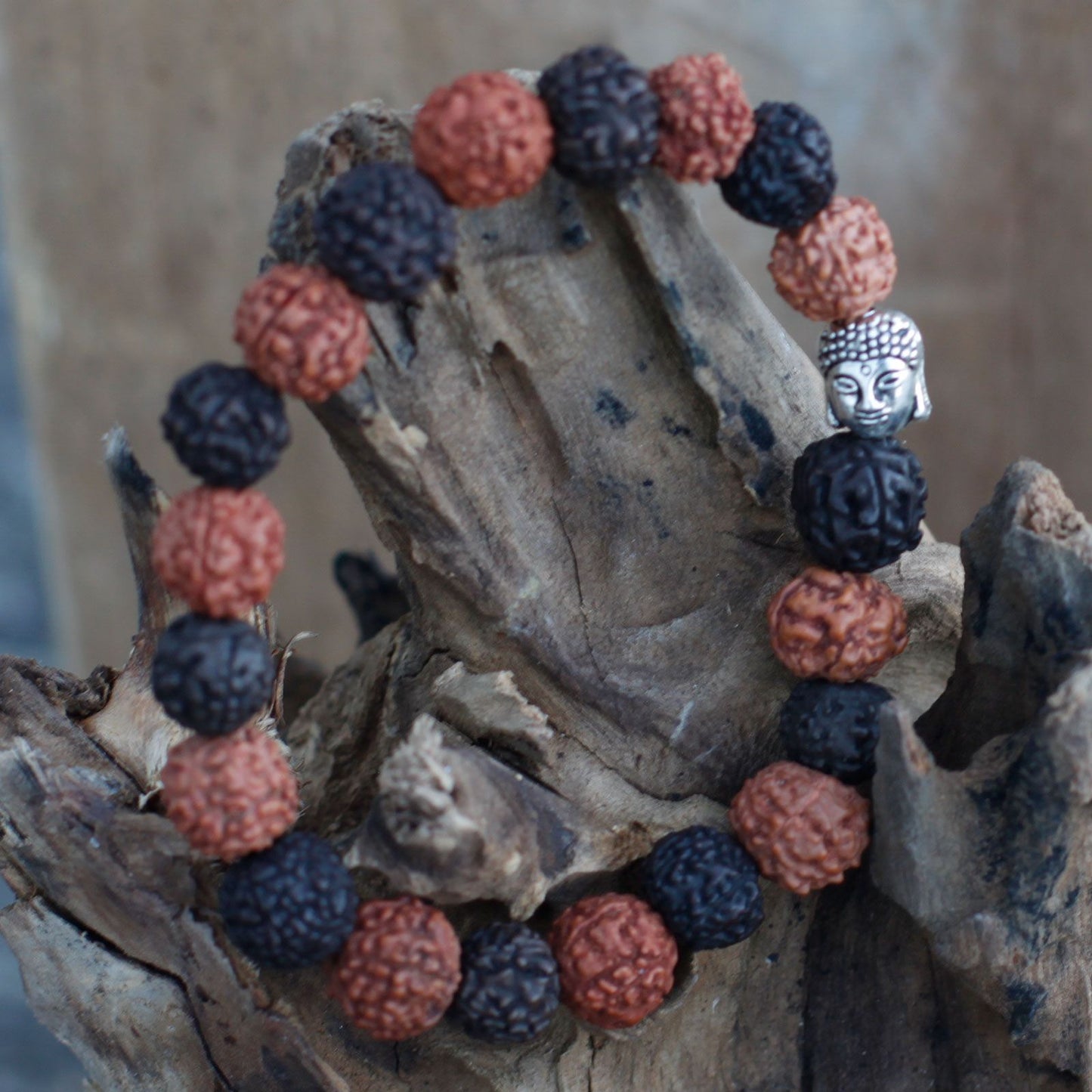 Rudraksha Buddah Bangle Mala – Mišinys