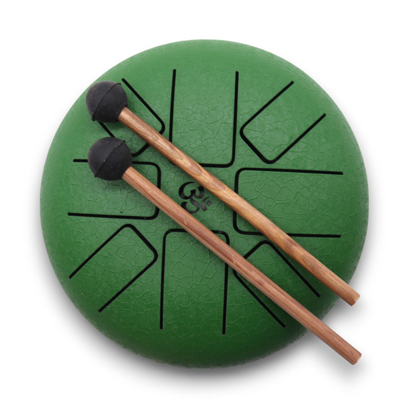 Steel Tongue Happy Drum - Om Green - 16cm