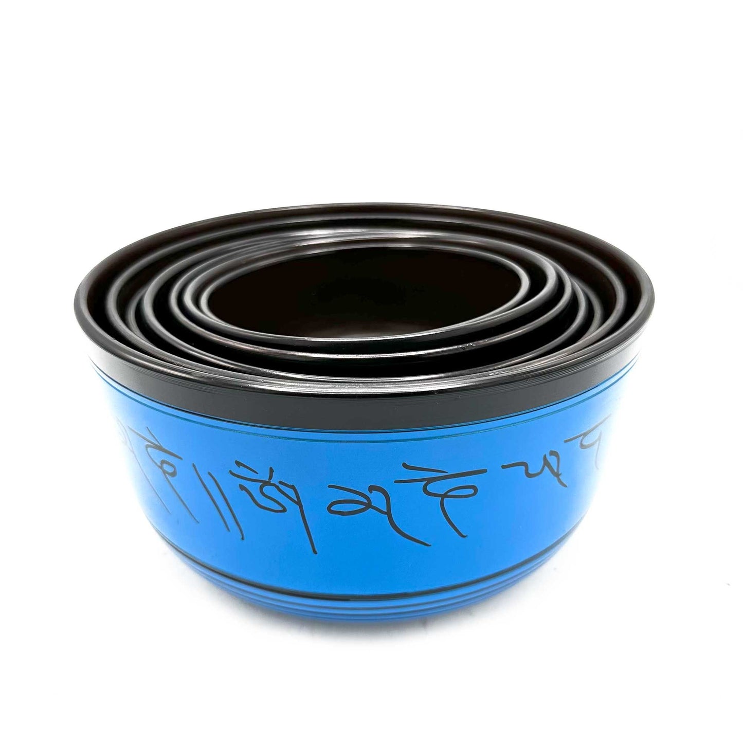 Mažų čakrų rinkinys, septyni dainuojantys dubenėliai - 14-22 cm, pilnas, 6,2 kg