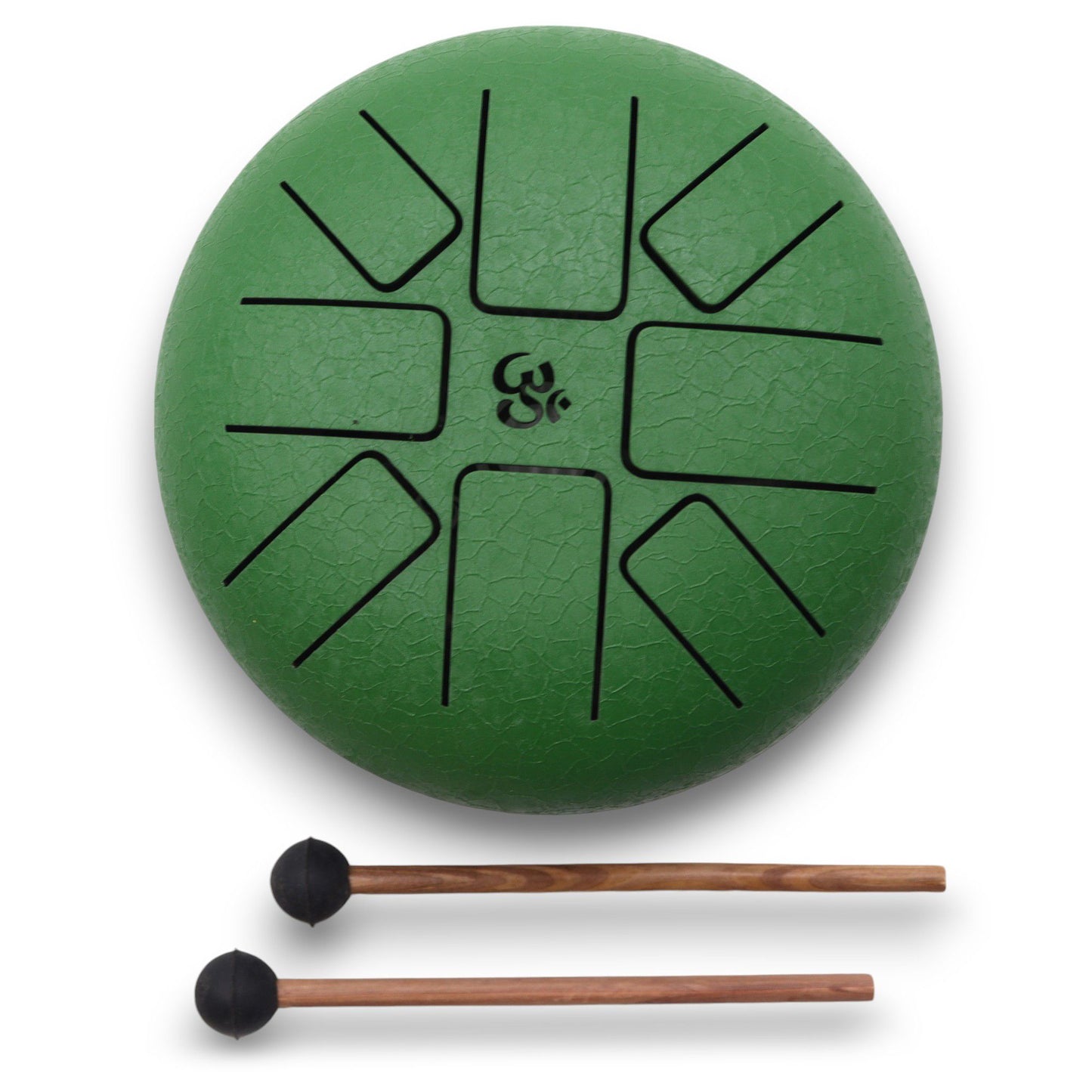 Steel Tongue Happy Drum - Om Green - 16cm