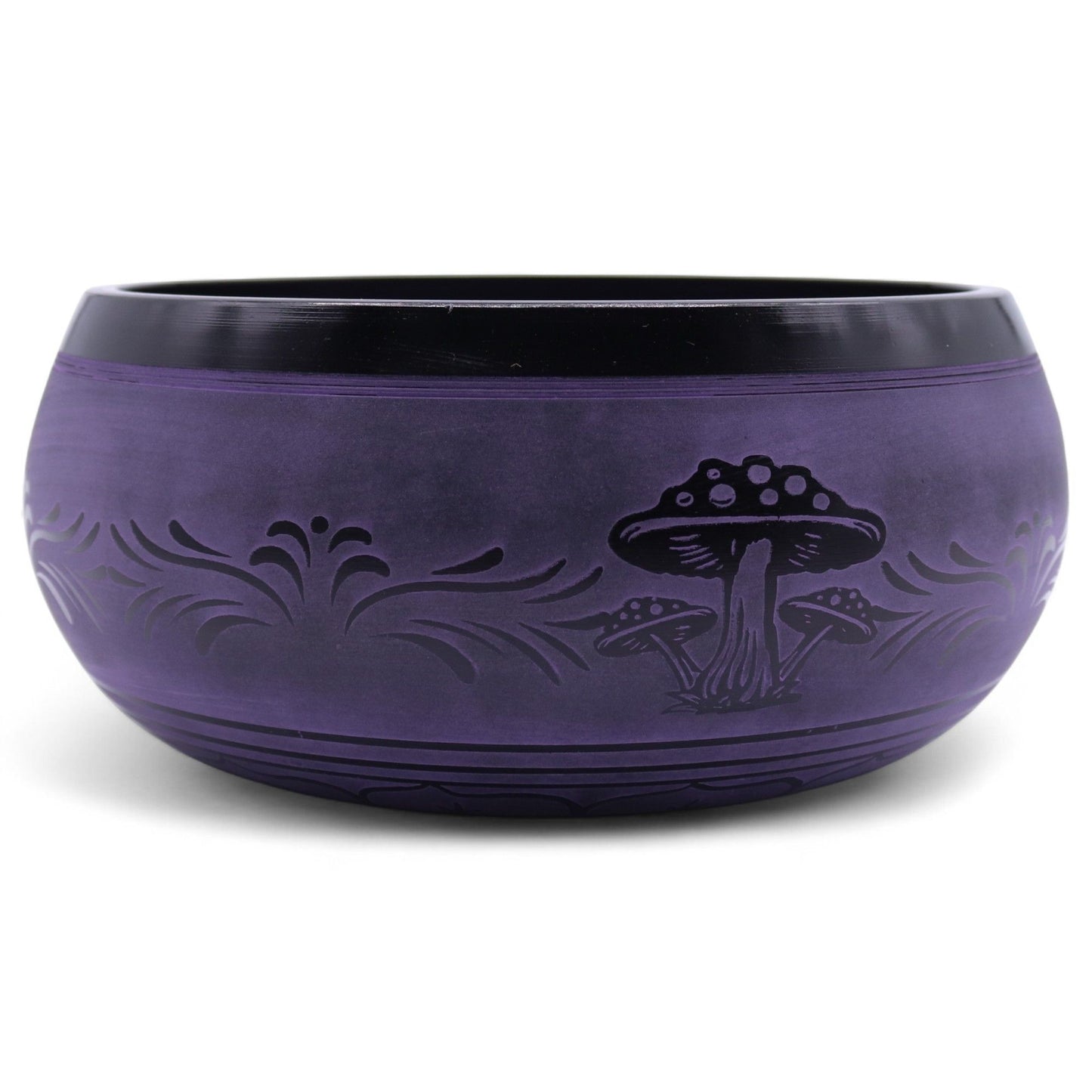 Extra Loud Mushroom Singing Bowl - Purple Haze 23cm 1.3kg