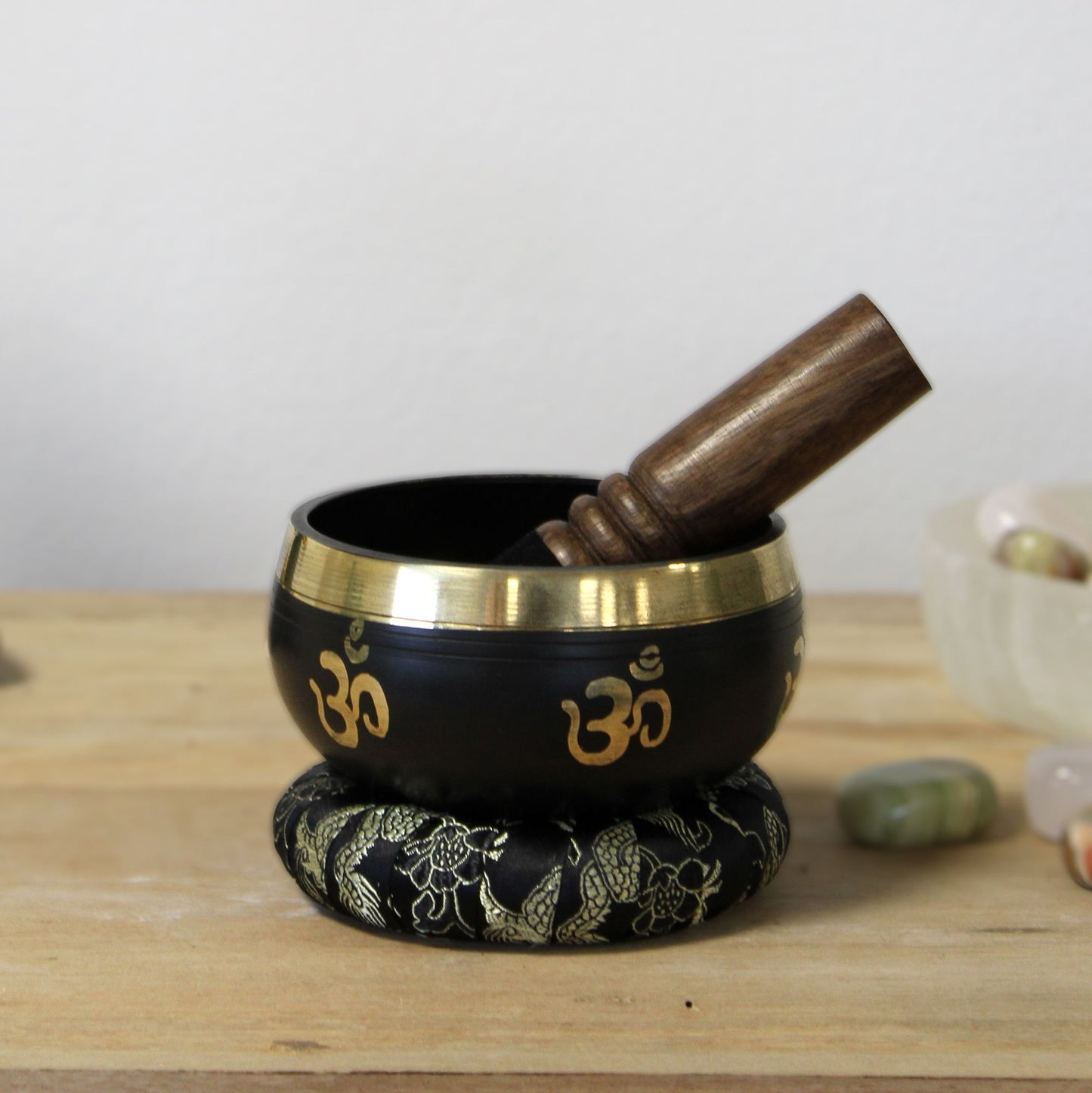 Yoga Om Singing Bowl Set - Gokshope