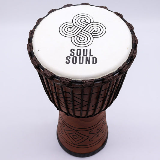 Large Pro Djembe Drum - Soul Sound (low) - 50cm (22cm Diia)